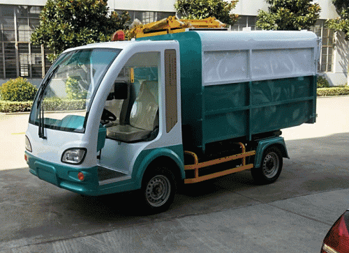 神农架电动翻桶清运车